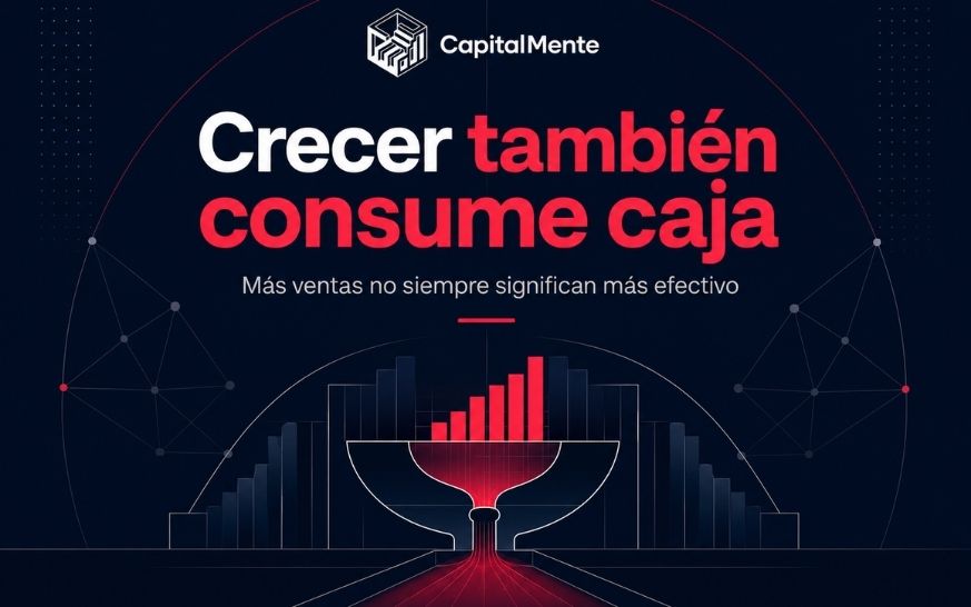 El crecimiento no solo trae ingresos: también exige caja