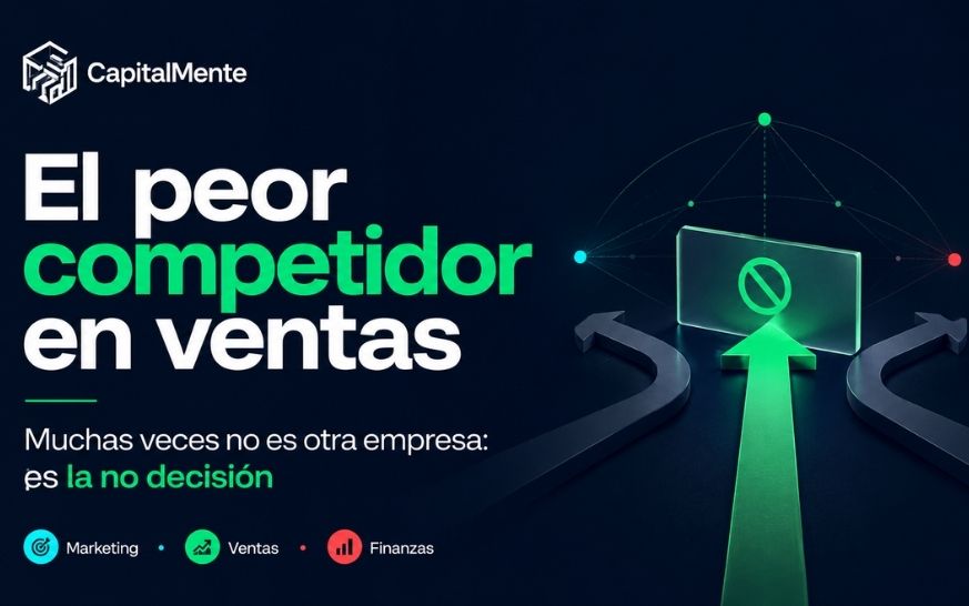 El peor competidor en ventas no siempre es otra empresa: muchas veces es la no decisión